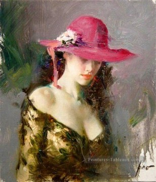 Impressionnisme œuvres - Pino Daeni 12 beautiful Femme lady